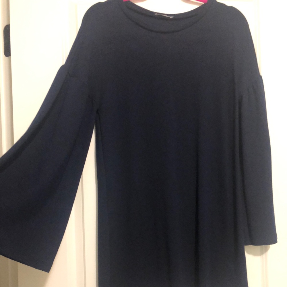 Deep navy Zara dress